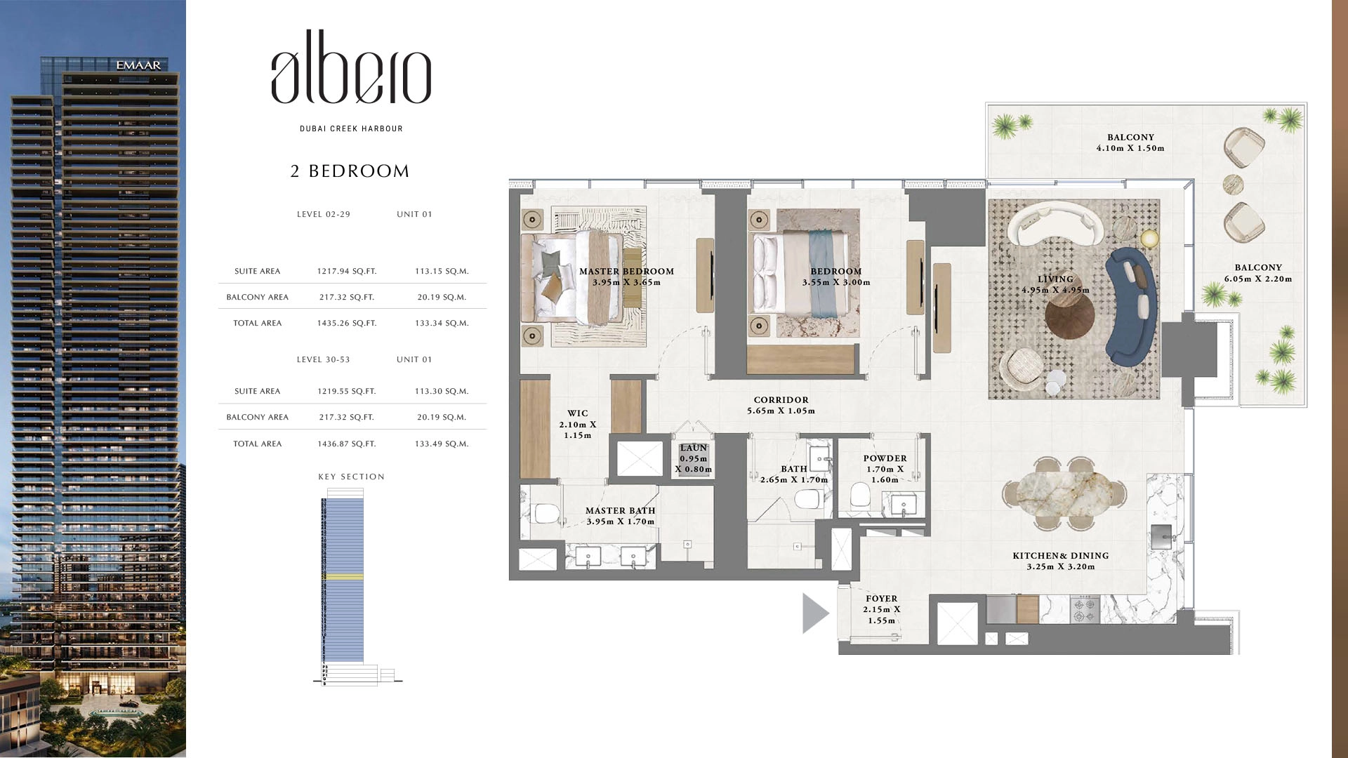 2 BR - Type B
